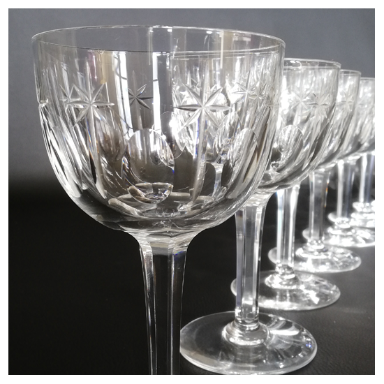 verres anciens cristal - verres anciens occasion