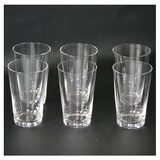 Baccarat - Verres gobelet en cristal x 6