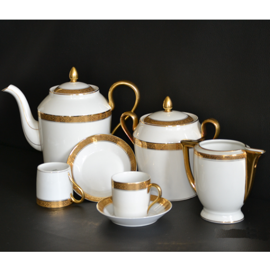 Bernardaud et Cie - Service à café en porcelaine de Limoges